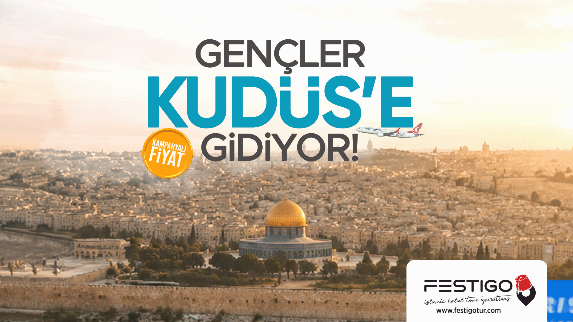 12 - 15 KASIM | GENÇLER KUDÜS'E GİDİYOR!